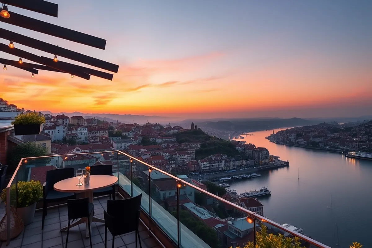 A rooftop view is worth paying for only if the room below it is quiet.