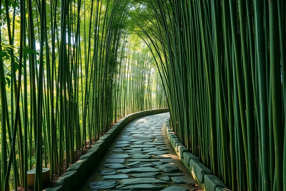 The bamboo grove is a narrow path; arrive early or share it with a crowd.