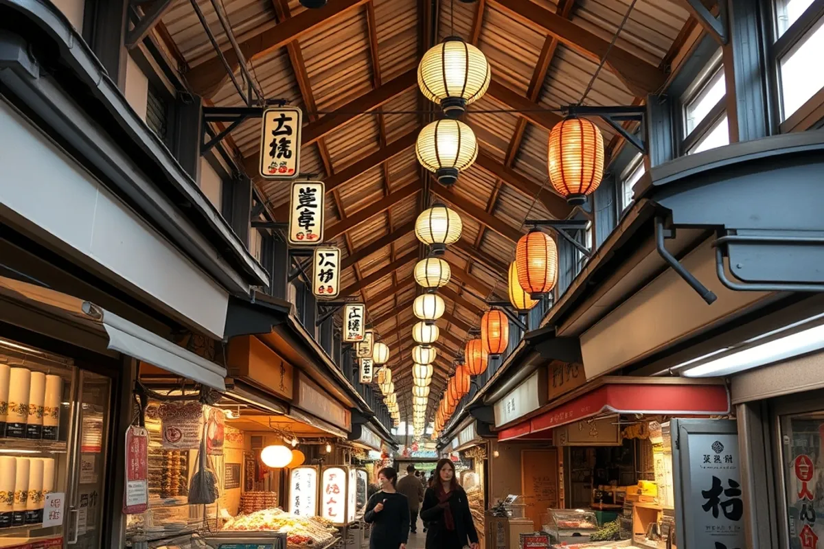 Nishiki Market is a lunch stop, not a shopping spree; go hungry and early.