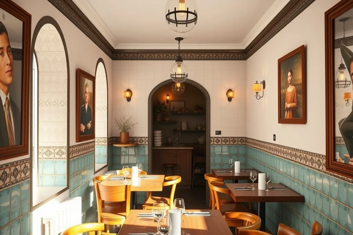 A tiled neighbourhood restaurant with a set lunch is the best value in the city.