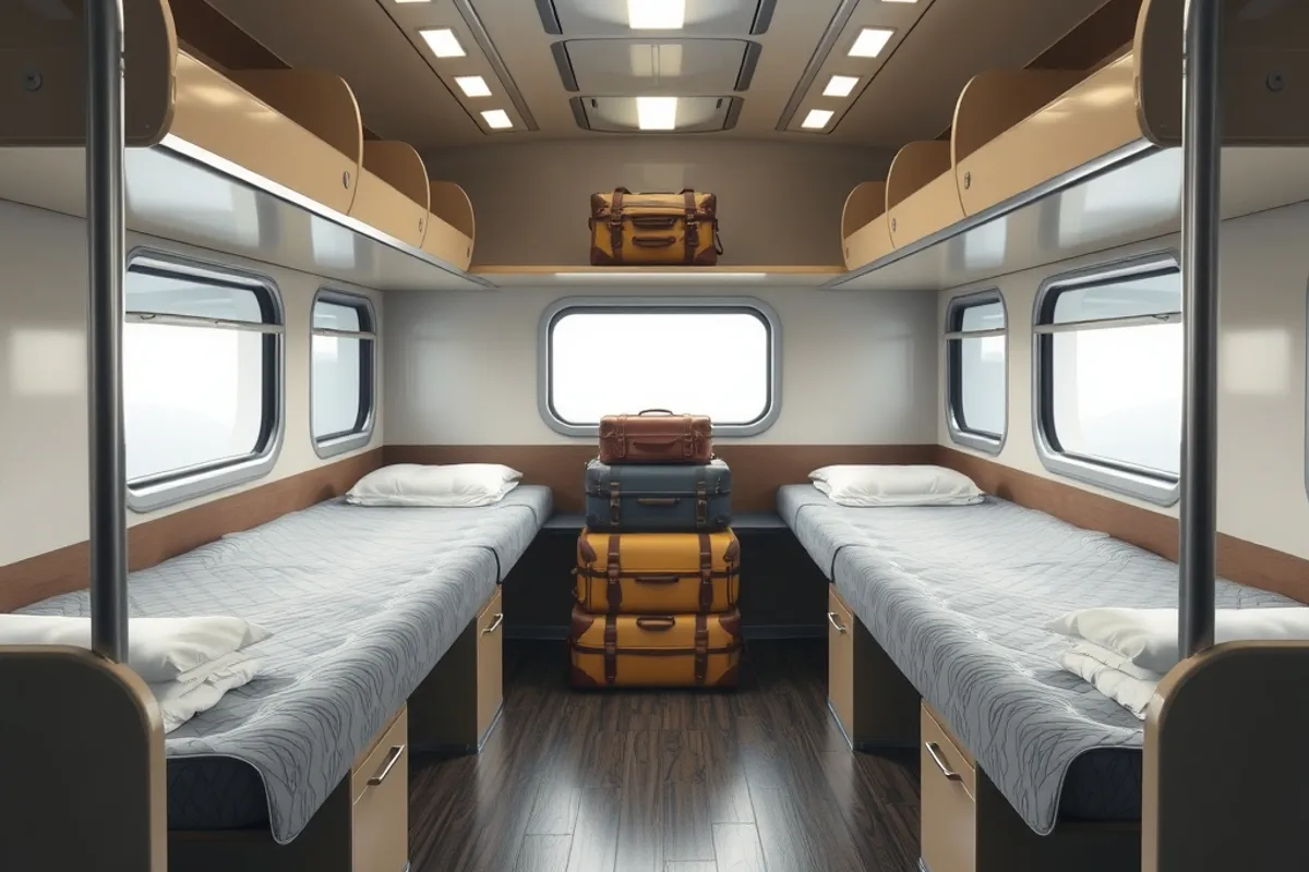 The couchette is cheap and communal; the sleeper is private and worth the upgrade.