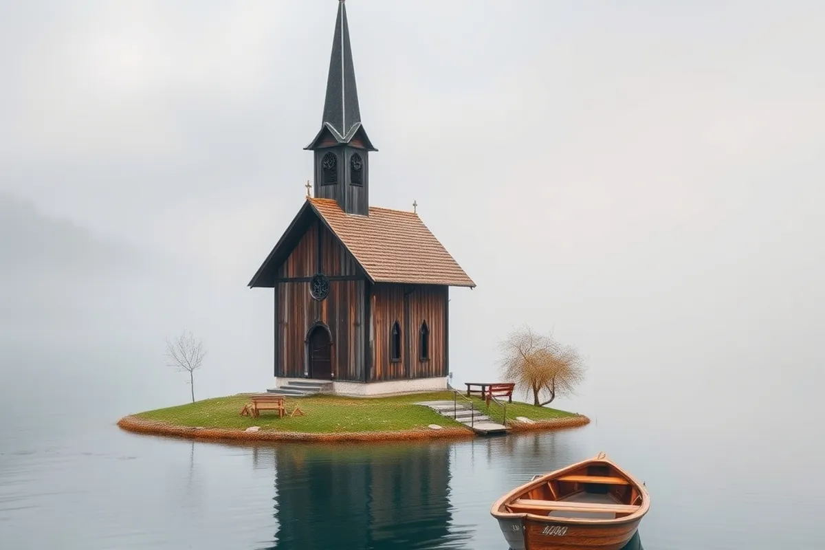 The island church at Bled is worth the row, but Bohinj is where the lake feels like a lake.