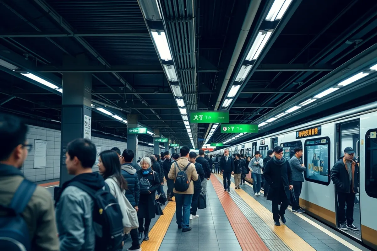 The train platform is where the city makes sense; learn the lines and the pass.
